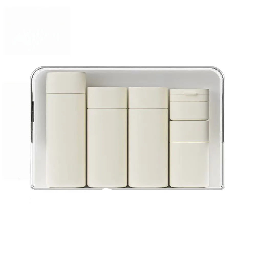 Silicone Travel Bottles Set – Refillable Squeezable Containers