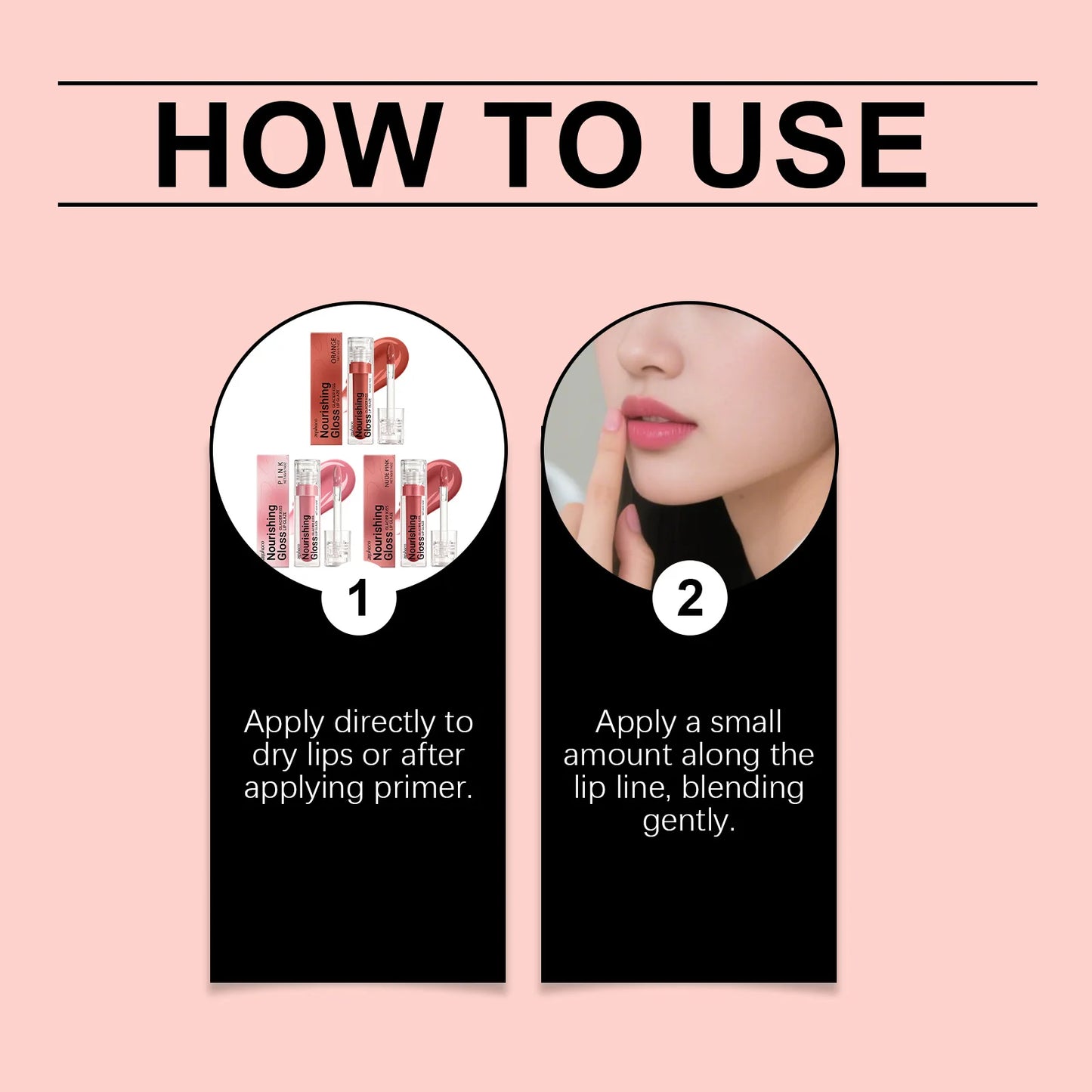 3D Mirror Lip Gloss | Moisturizing Lip Lacquer for Dry Lips