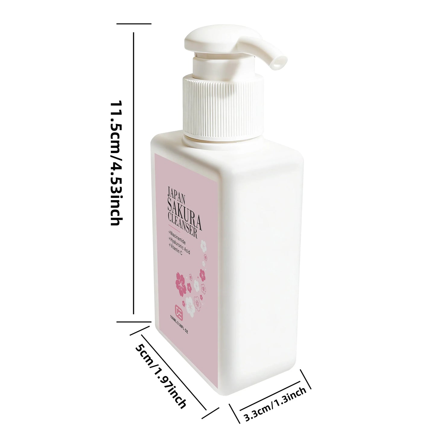 veérenae Japan Sakura Facial Cleanser 2pc – All Skin Types