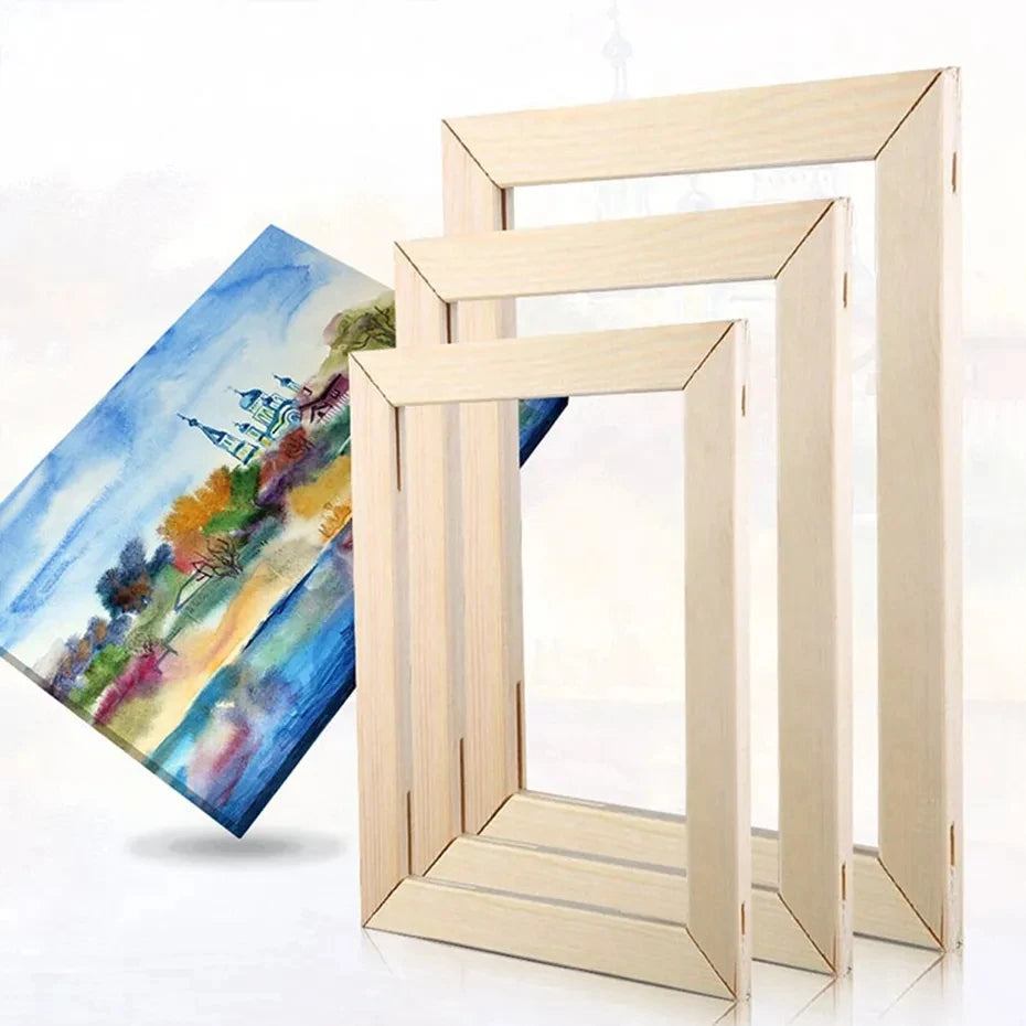 Diamond Painting Canvas Frame, Digital Oil Painting, Wooden Frame, Wall Art, Inner Framed, 40x50cm,30x40cm Peaceful Pleasures Health and Wellness 50x50cm