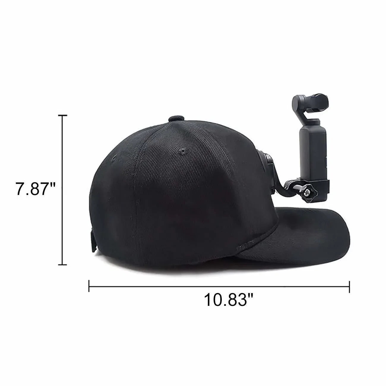 Baseball Cap Action Camera Mount – GoPro, DJI & Insta360