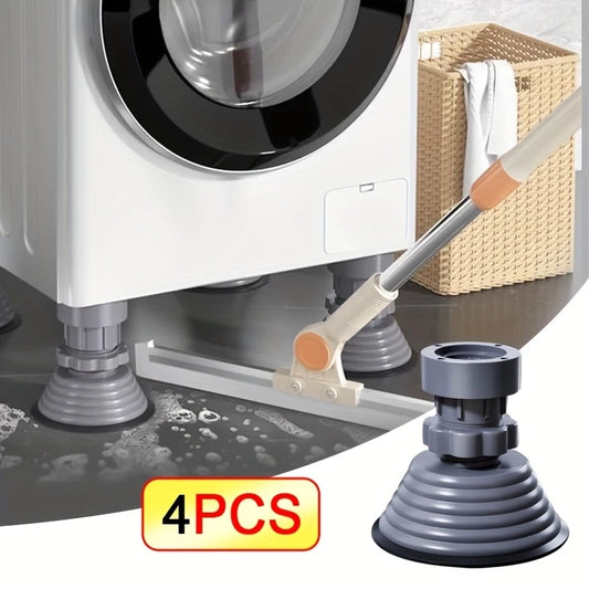 Anti-Vibration Washing Machine Pads | Adjustable Non-Slip Base Appliance Base Pads Peaceful Pleasures Health and Wellness
