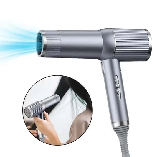 Professional Ionic Hair Dryer with Constant Temperature One-Touch Cooling Diffuser-Negative Ion Hair Care Peaceful Pleasures Health and Wellness