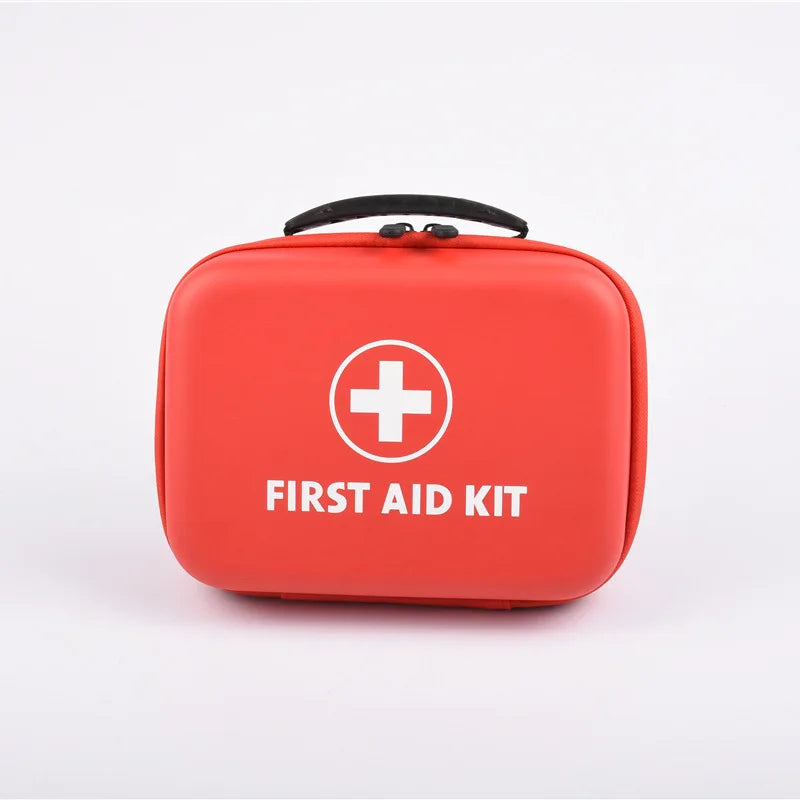 First Aid Kit Medical Home Medicine Storage Kit Portable Outdoor Emergency Supplies Storage Kit Peaceful Pleasures Health and Wellness Red M
