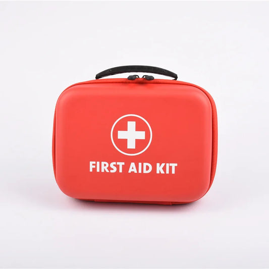 First Aid Kit Medical Home Medicine Storage Kit Portable Outdoor Emergency Supplies Storage Kit Peaceful Pleasures Health and Wellness Red M