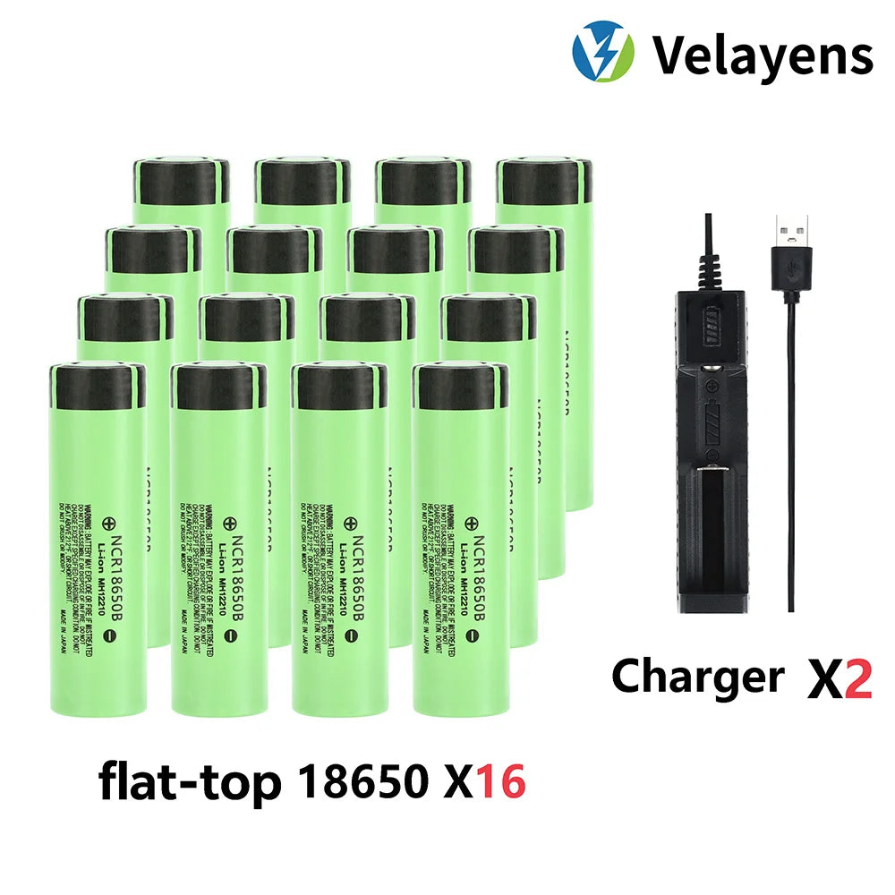 18650 1700mAh 3.7V Rechargeable Li-Ion Battery High-Drain for Flashlights 2-20pcs Bulk Available, 1000+ Charge Cycles Peaceful Pleasures Health and Wellness 16 FT 18650 2Charger 3.7 V