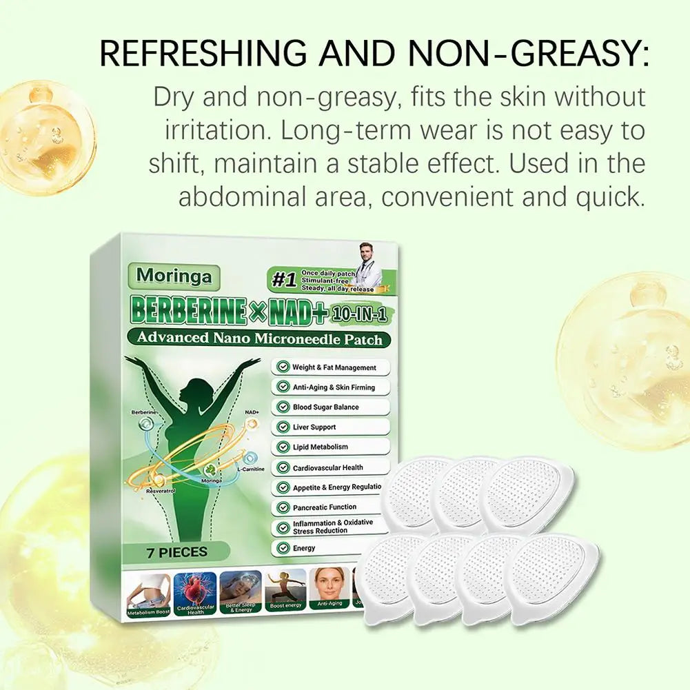 10-in-1 Nano Microneedle Patch – Firming & Moisturizing Skin