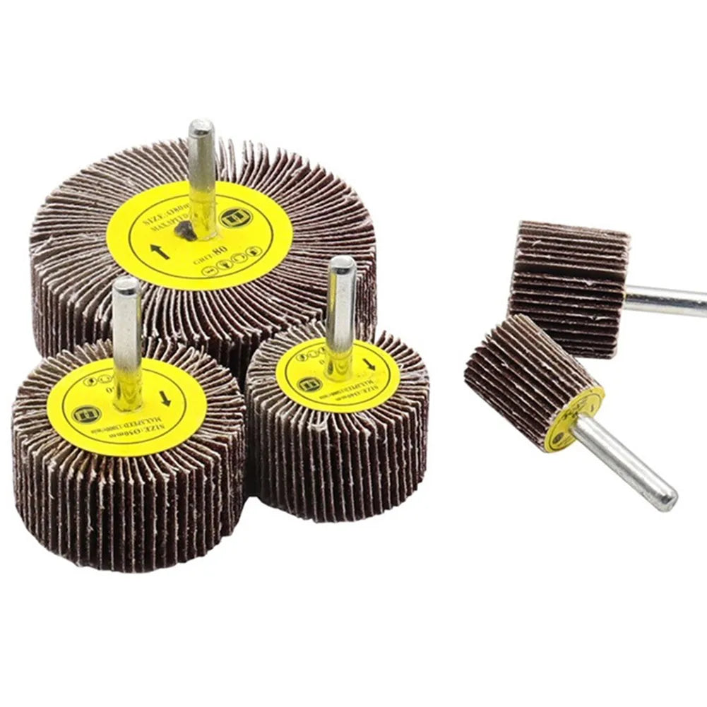 16- 80 Grit Sanding Flap Wheel Disc Abrasive Grinding Dremel