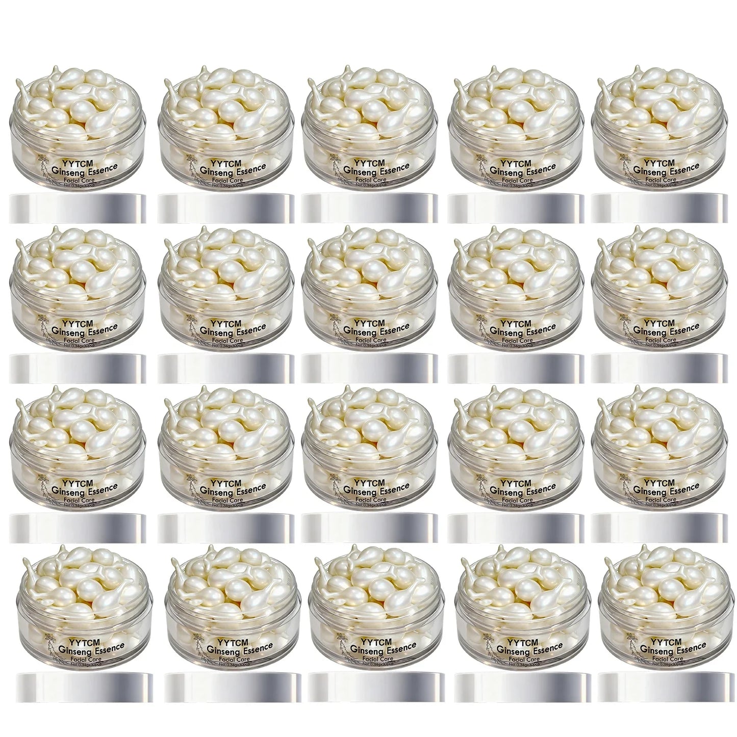 Ginseng Essence Capsules | Squalane, Niacinamide & Retinol Serum
