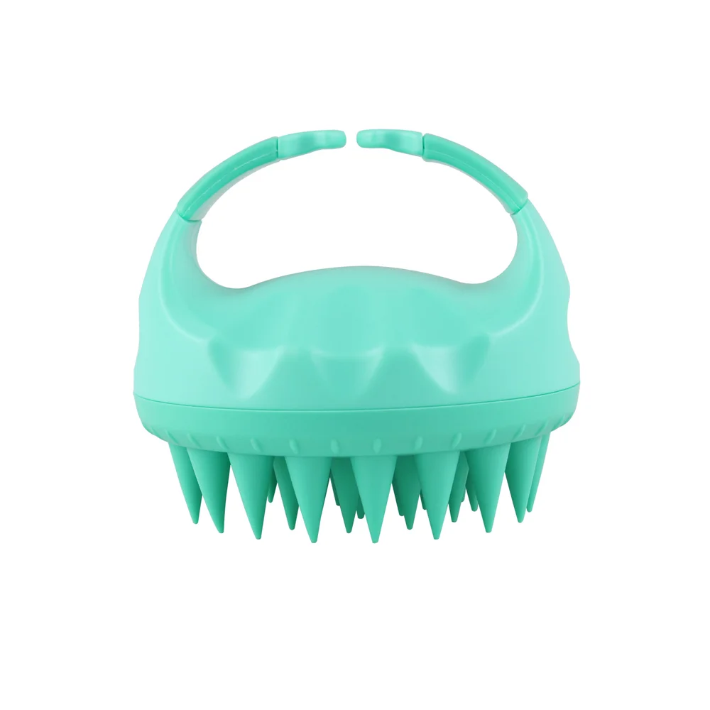 Silicone Scalp Massage Brush – Shampoo & Hair Washing Comb