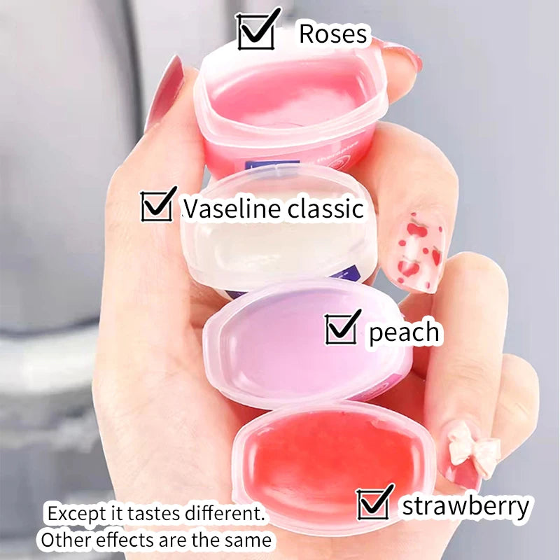 4-Piece Natural Plant Lip Gloss Set – Moisturizing & Whitening