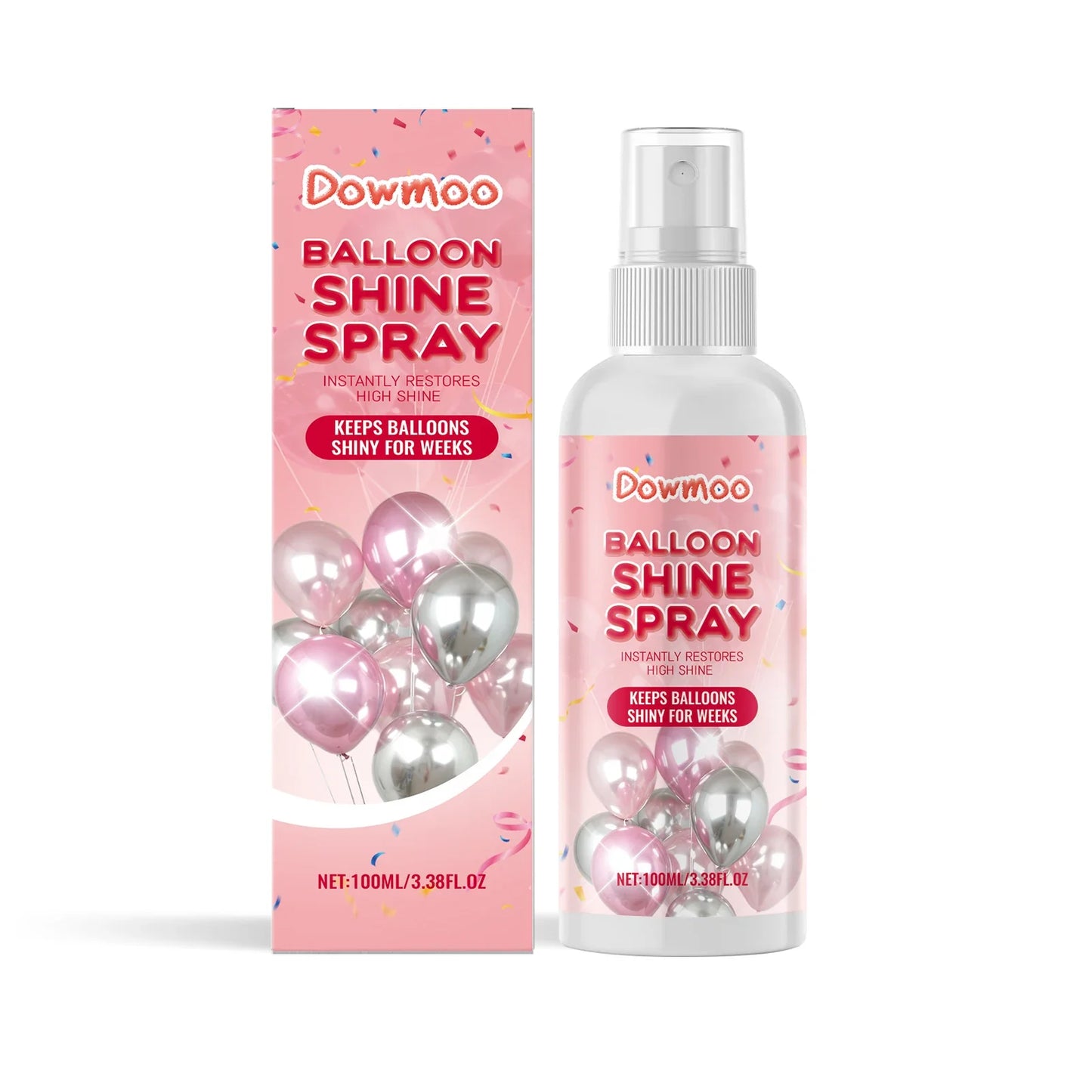Balloon Shine Spray | Glossy Latex Balloon Polish 100ml