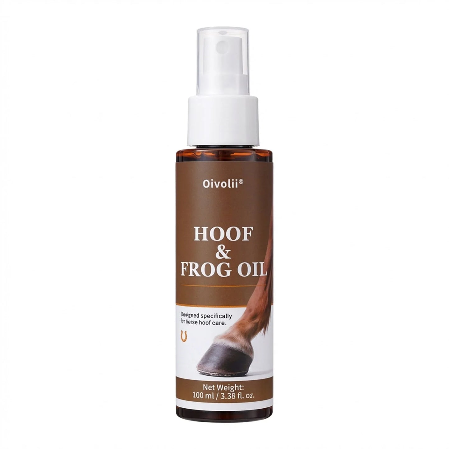 Horse-Hoof Care Oil Spray 100ml Moisturizing Formula For Horses With Even Application Peaceful Pleasures Health and Wellness Hoof oil spray 100ml