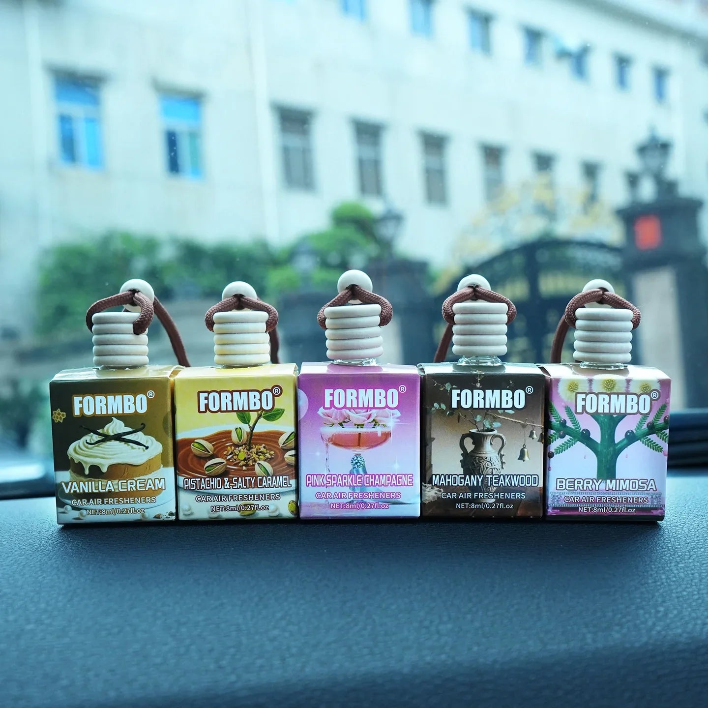 FORMBO Car Air Freshener – Long-Lasting Floral Scent