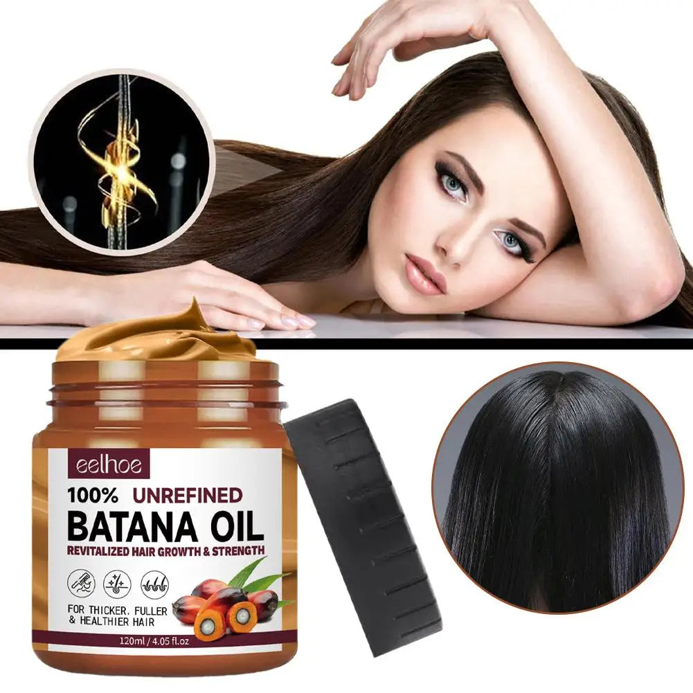 120g Natural Batana Oil For Healthy Hair Treatment Oil Natural Promotes Hair Wellness For Men Women Reduce Hair Break Peaceful Pleasures Health and Wellness