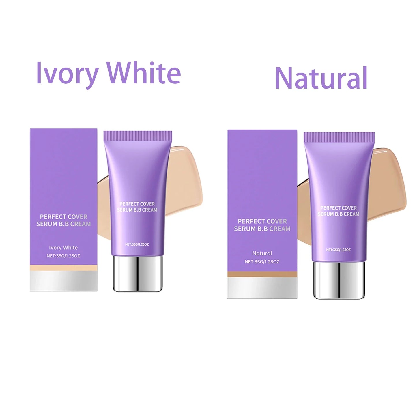 2-in-1 BB Cream Serum – Lightweight Foundation & Concealer