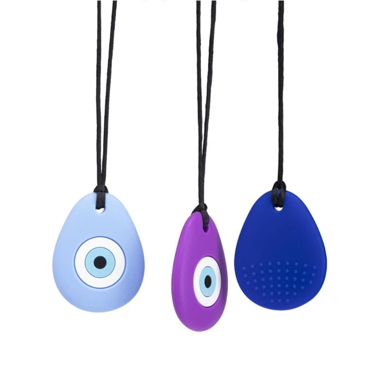 Silicone Sensory Chew Necklace Skull | Autism & Teething Relief
