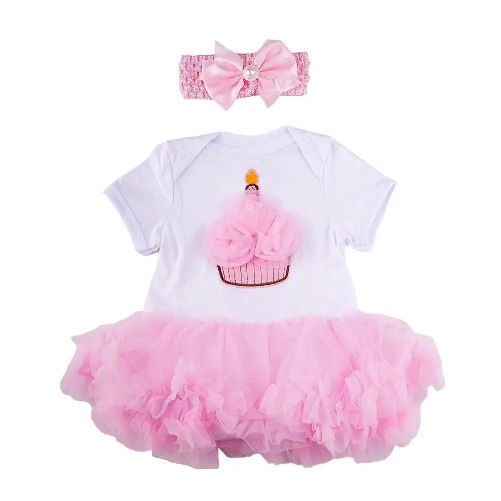 Dolls Clothes Pink Princess Dress 20- Reborn Doll Girl Clothing Fits
