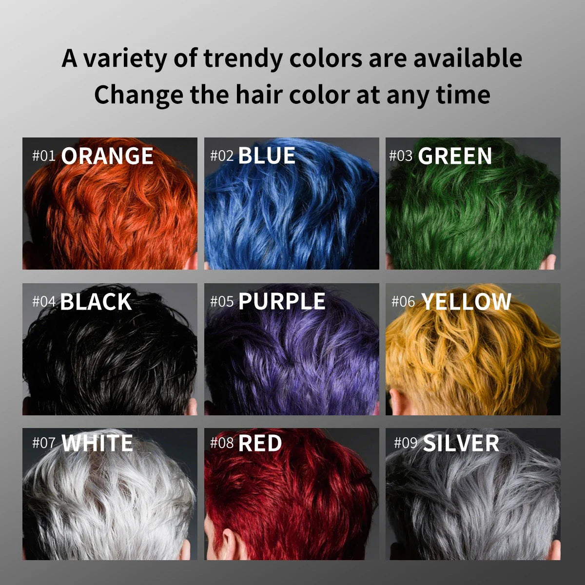 Hair Color Wax – Long-Lasting Styling Dye for Men & Women