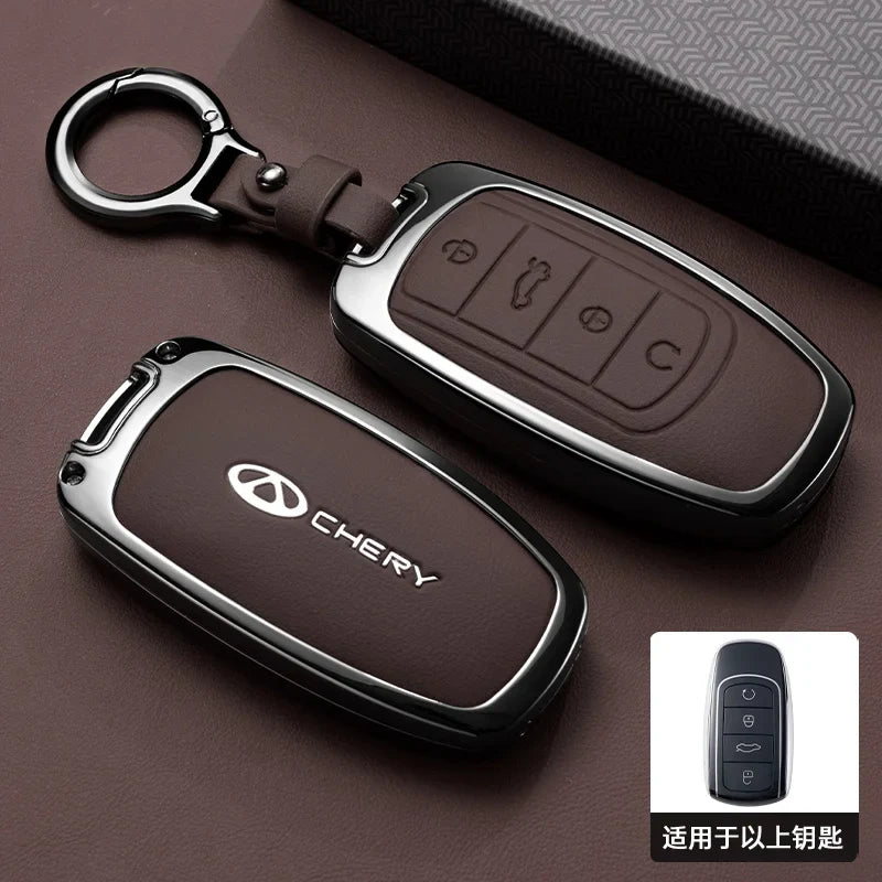Chery Jaecoo Omoda Arrizo Key Case Cover with Chain