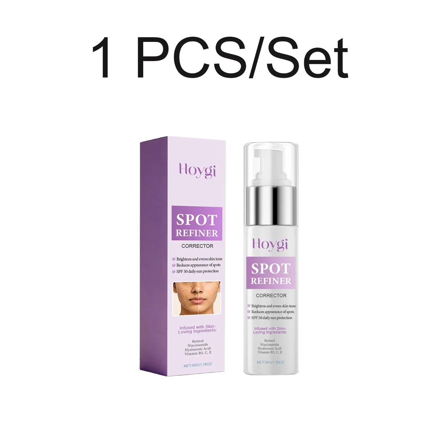 Hoygi SPF 50 Dark Spot Brightening Face Cream | Moisturizer