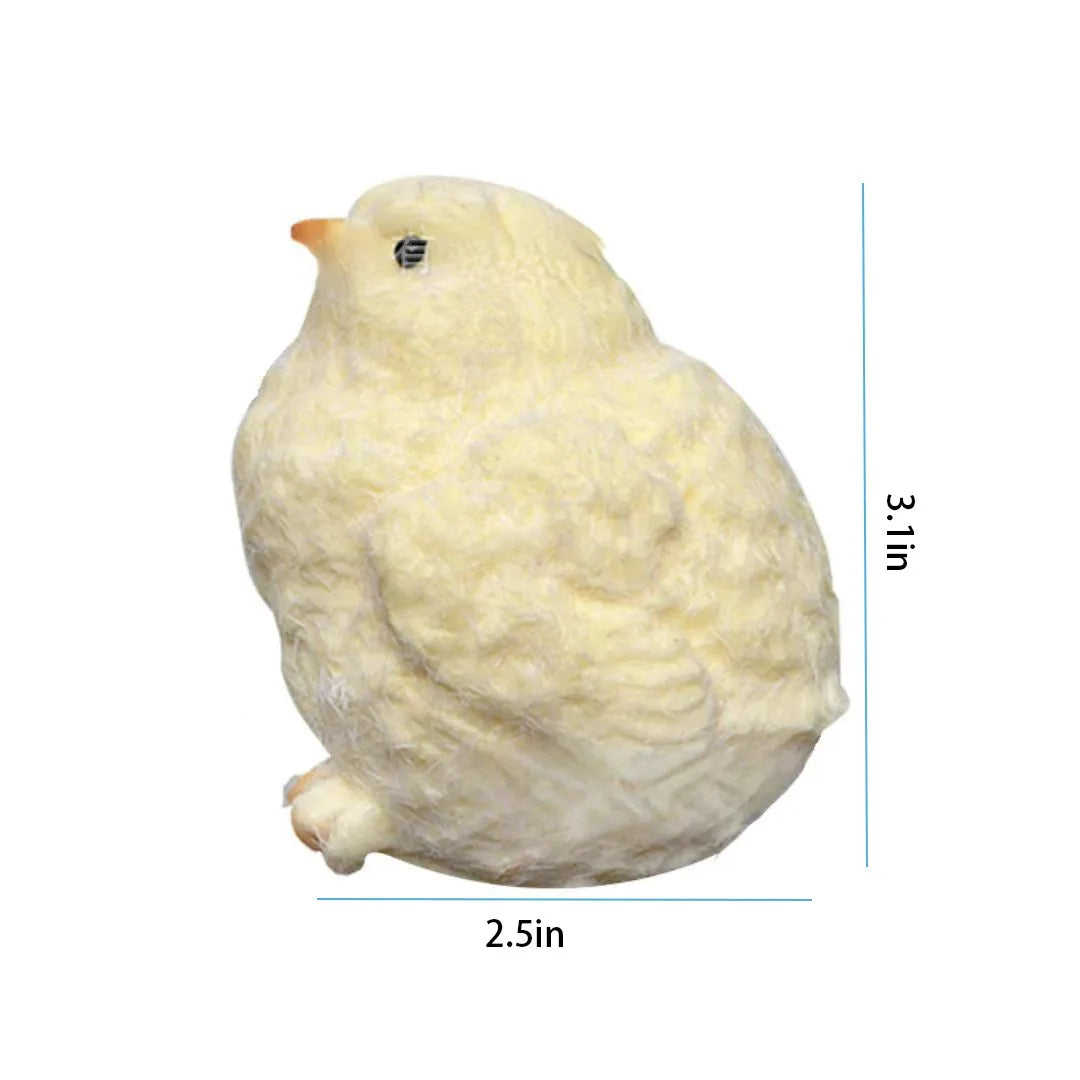 Handmade Squishy Chicken Fidget Toy – Soft Latex Squeeze Chick