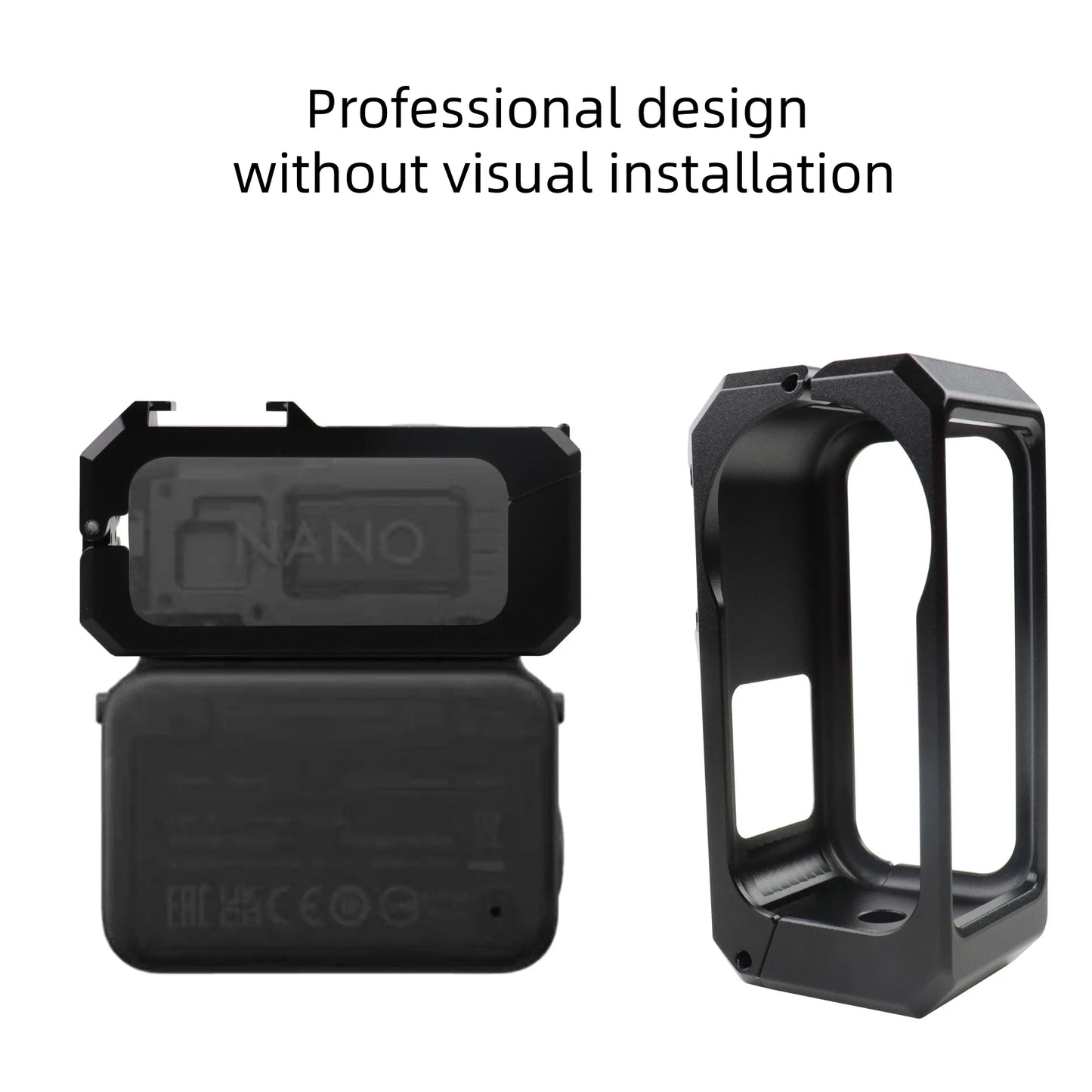 Tailor-Made Design Professional Design For DJI Osmo Nano Metal Rabbit Cage Aluminum Alloy Protective Case Camera Accessories Peaceful Pleasures Health and Wellness Default Title