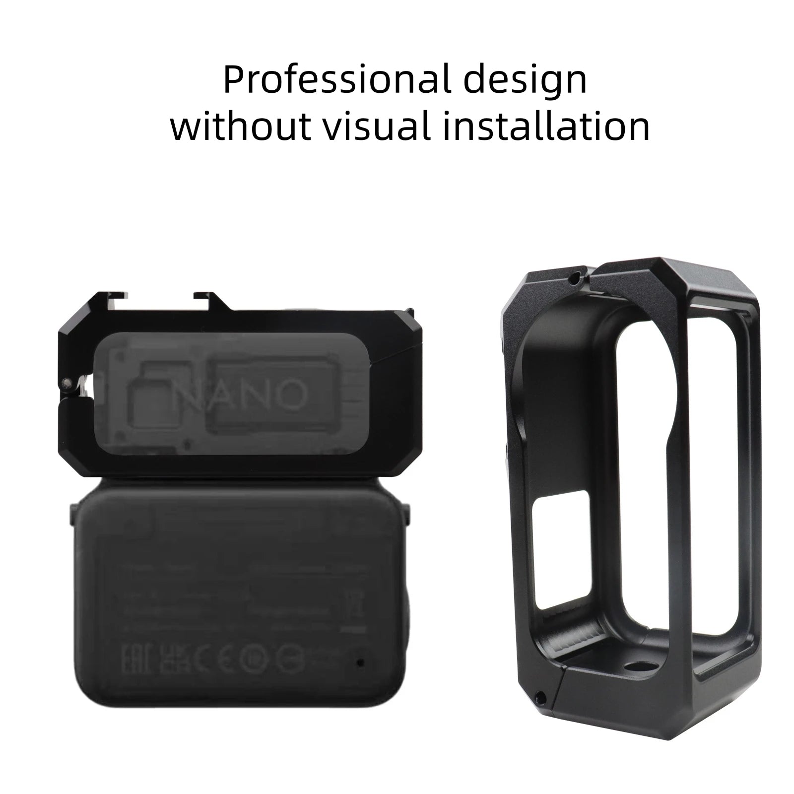 Tailor-Made Design Professional Design For DJI Osmo Nano Metal Rabbit Cage Aluminum Alloy Protective Case Camera Accessories Peaceful Pleasures Health and Wellness Default Title