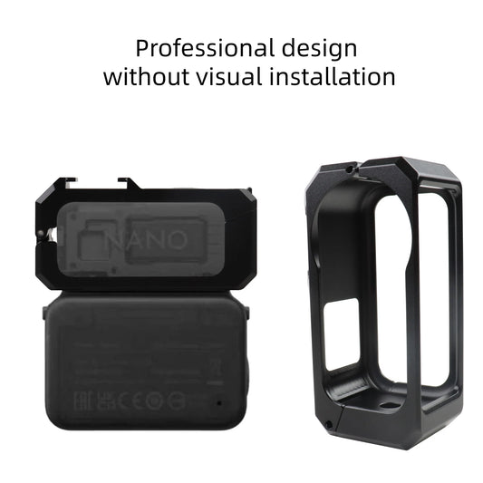 Tailor-Made Design Professional Design For DJI Osmo Nano Metal Rabbit Cage Aluminum Alloy Protective Case Camera Accessories Peaceful Pleasures Health and Wellness Default Title