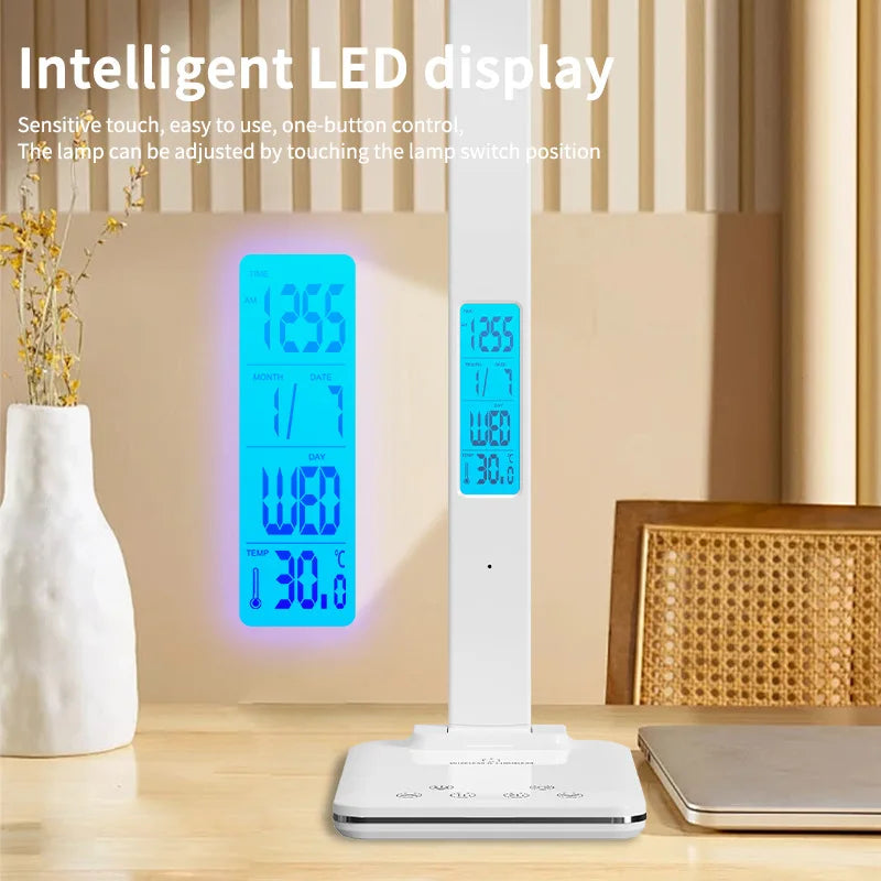 Student-specific eye-protecting desk lamp, multi-functional LED lamp, desktop lamp, smart wireless charging reading desk lamp Peaceful Pleasures Health and Wellness