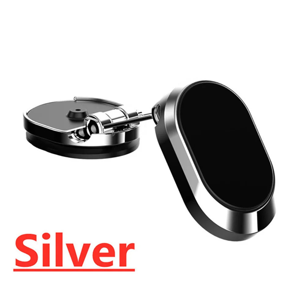 1080° Magnetic Car Phone Holder – Dashboard & Vent Mount