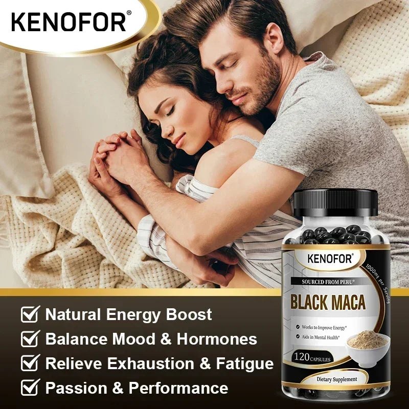 Best Maca for Men and Women Relieves Fatigue Anxiety, Increases Vitality, Improves Stamina and Immunity Peaceful Pleasures Health and Wellness