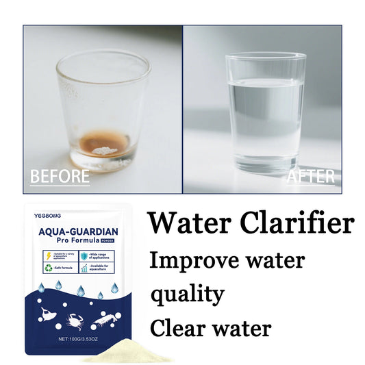 100g Aquarium Water Clarifier Powder | Fish Tank Purifier Aquarium Water Clarifier Peaceful Pleasures Health and Wellness