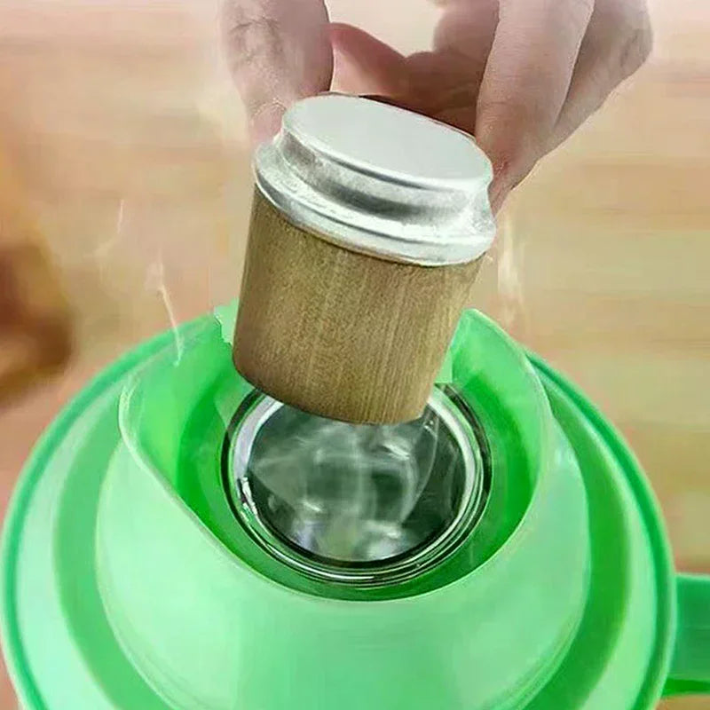 2-Pack Wooden Thermos Cork Stopper | Vacuum Flask Replacement Cap