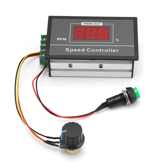 Speed Controller DC 6 60V 12V 24V 36V 48V 30A PWM Motor Start Stop Peaceful Pleasures Health and Wellness Default Title