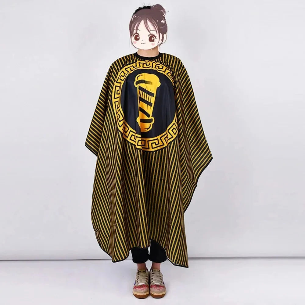 Hairdressing Apron Hair Cutting Cape Gown Salon Barber Hair Cutting Dye Hair Apron Salon Styling Cloth Hair Peaceful Pleasures Health and Wellness