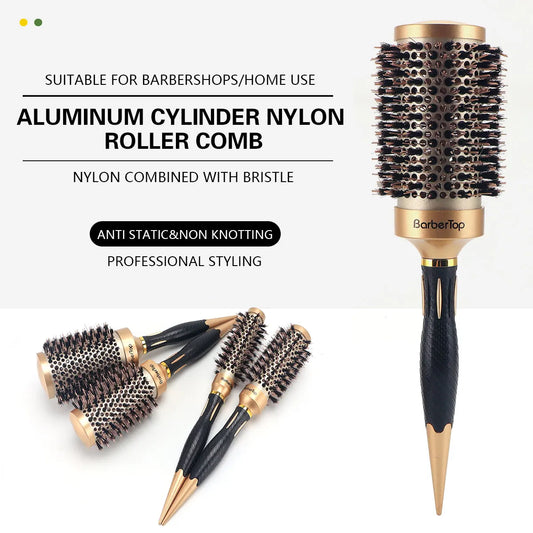 Salon Hairdressing Anti-static Hairdressing And Curling Styling Barber Hair Comb Women Wet Curly Hair Brush For Styling Tool Peaceful Pleasures Health and Wellness