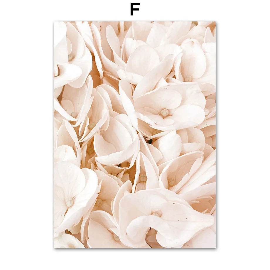 French Garden Beige Street View Canvas Wall Art | Nordic Print