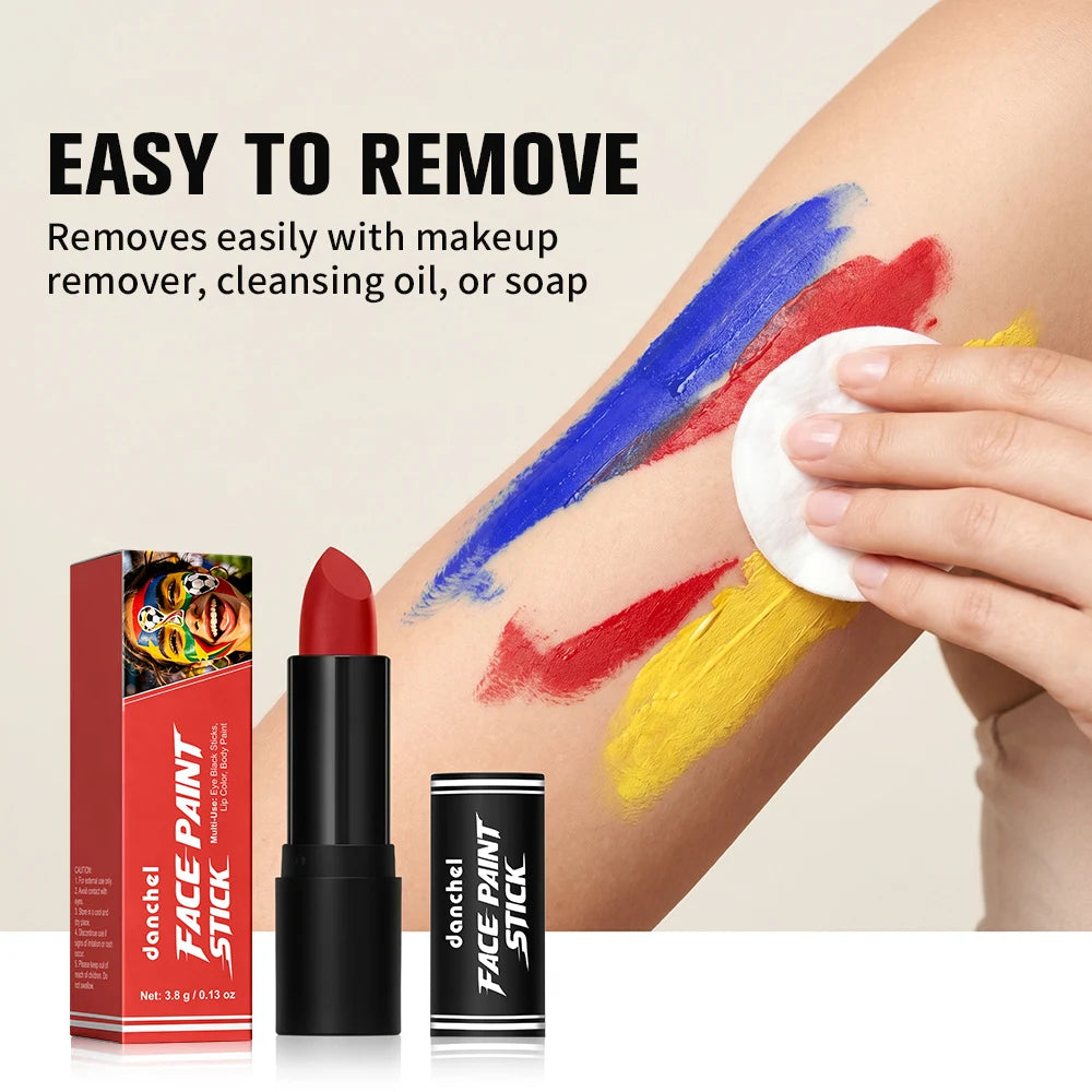Multi-use Face Body Paint Stick Sports Eye Black Non-Toxic Hypoallergenic Halloween Cosplay Party SFX Makeup Tool Peaceful Pleasures Health and Wellness