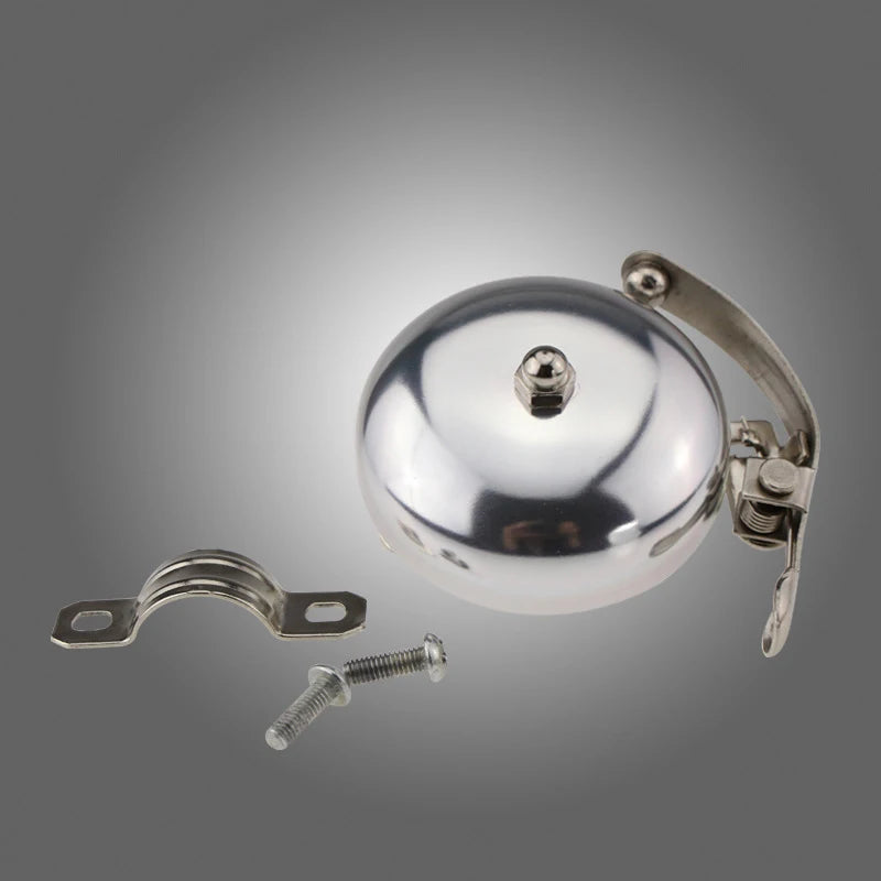 Retro Aluminum Bike Bell – Loud, Waterproof, Easy Install