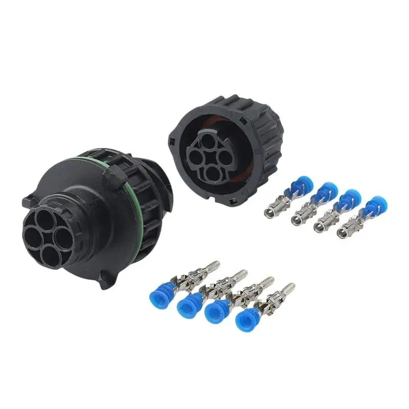 New 1 Set 4 Pin 1-967325-1 Tyco Round HOWO Odometer Speed Sensor Wiring Waterproof Plug Sealed Auto Female/Male Connector Peaceful Pleasures Health and Wellness