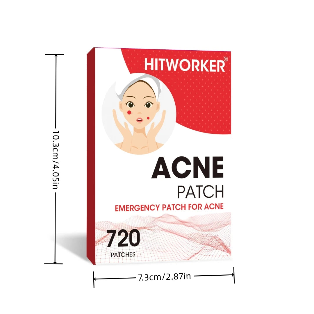 Hydrocolloid Acne Patches – Invisible, Waterproof, All Skin Types