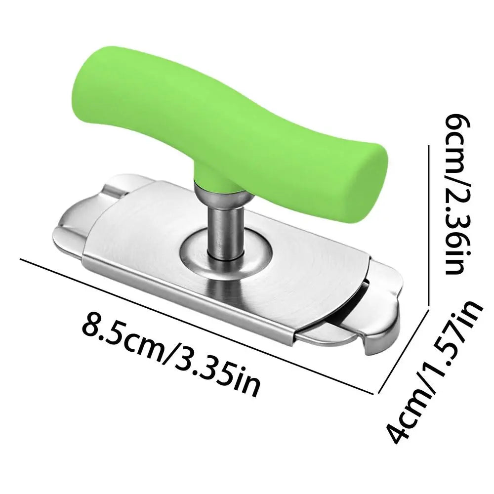 Adjustable Jar Lid Opener For Elderly, Ergonomic Screw Top Opener Kitchen Gadget For Home RV Travel Restaurant & Meal Prep Peaceful Pleasures Health and Wellness Green