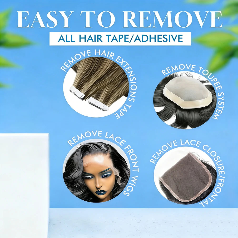 Lace Wig Glue Spray 120ml + Adhesive Remover Set – Strong Hold