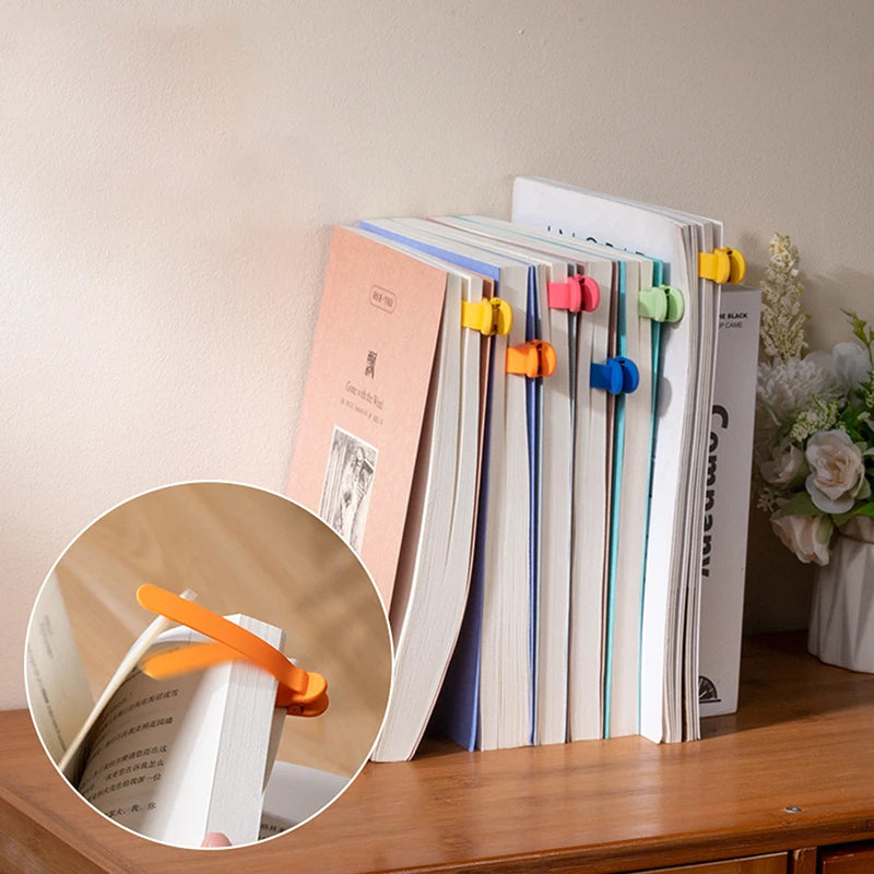 Silicone Bookmarks for Readers – 1 or 3 Pack | Book Clips