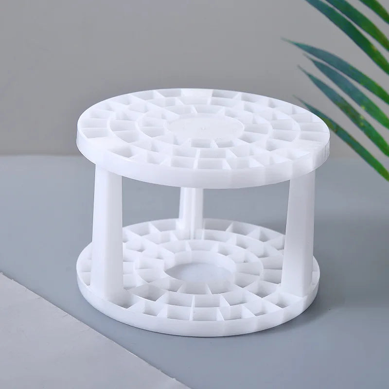360° Rotating Makeup Brush Holder – 5-Slot Desktop Organizer
