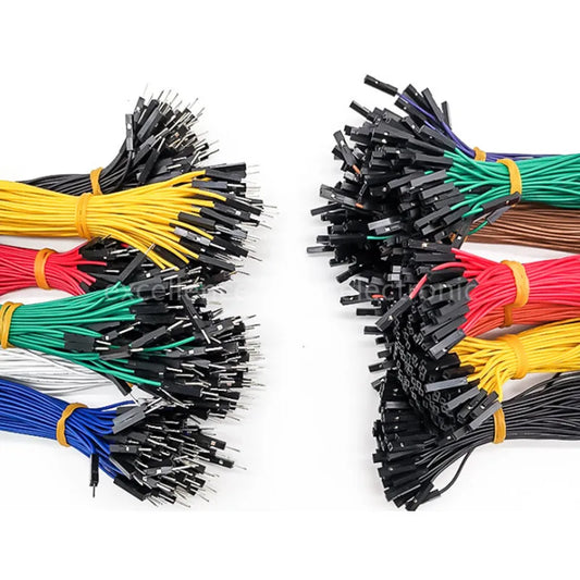 10pcs Breadboard Dupont Cable For Arduino Line 2.54mm Male Female Dupont Jumper Wire 26AWG Cable DIY Electronic 1P Connector Peaceful Pleasures Health and Wellness Brown Male to Male 20cm