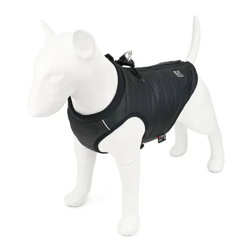 Truelove Pet Warmer Dog Jacket with 3M Thinsulatetm Lining Small Dog Vest Harness Puppy Winter for Ultracold Outdoor Use TLG2171 Peaceful Pleasures Health and Wellness Black L China Mainland