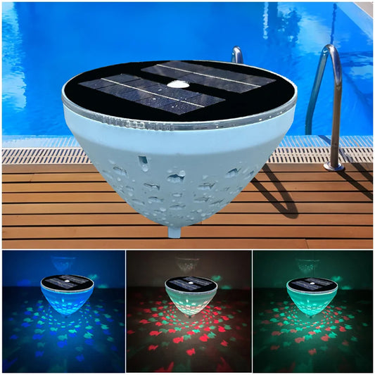 Solar Floating Pool Light – RGB 5-Mode LED Pond Lamp Solar Pool Light Oasis Select