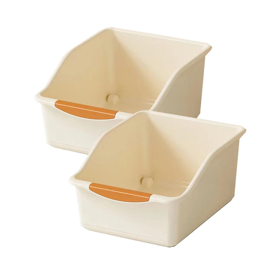 Under Sink Organizer with Wheels – Set of 2/3 Pull-Out Storage Baskets